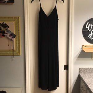 Long black jumpsuit